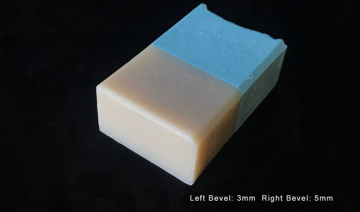 3mm bevel and 5mm bevel comparison