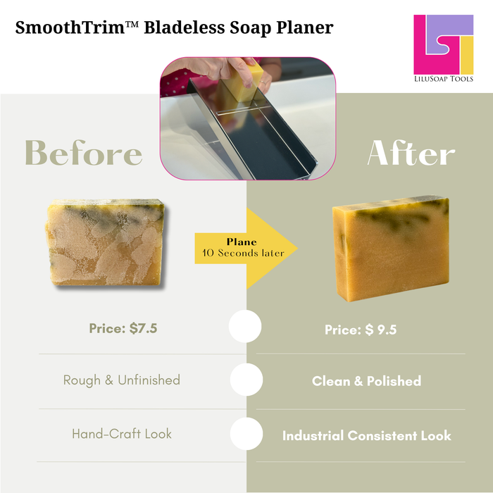 SmoothTrim™ Bladeless Soap Planer