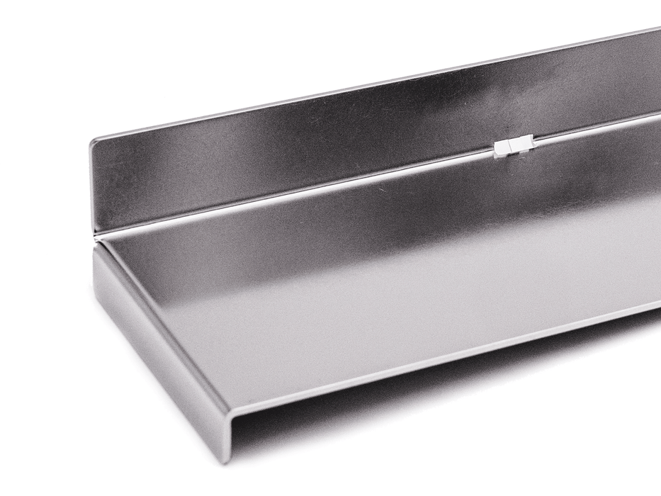 Edge metal soap outlet bar