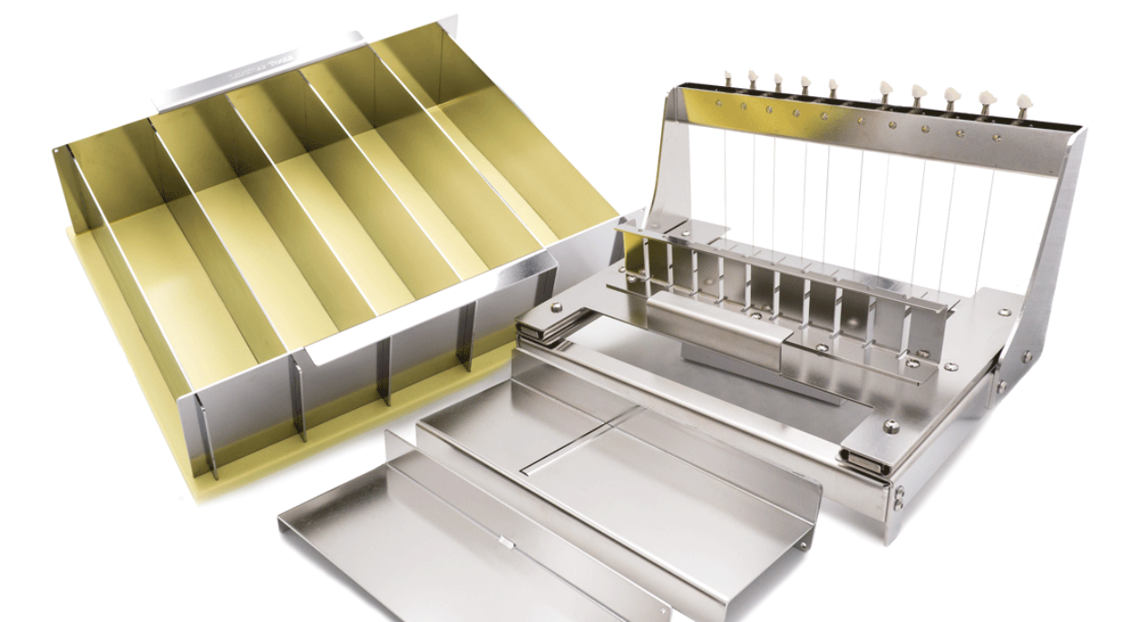 LiluSoap Tools premier stainless steel soap mold, soap cutter, soap trimmer, soap beveler, soap planer, soap edger